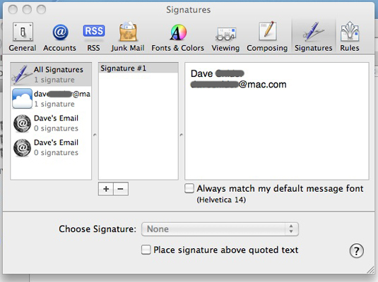 create free email signature for mac mail